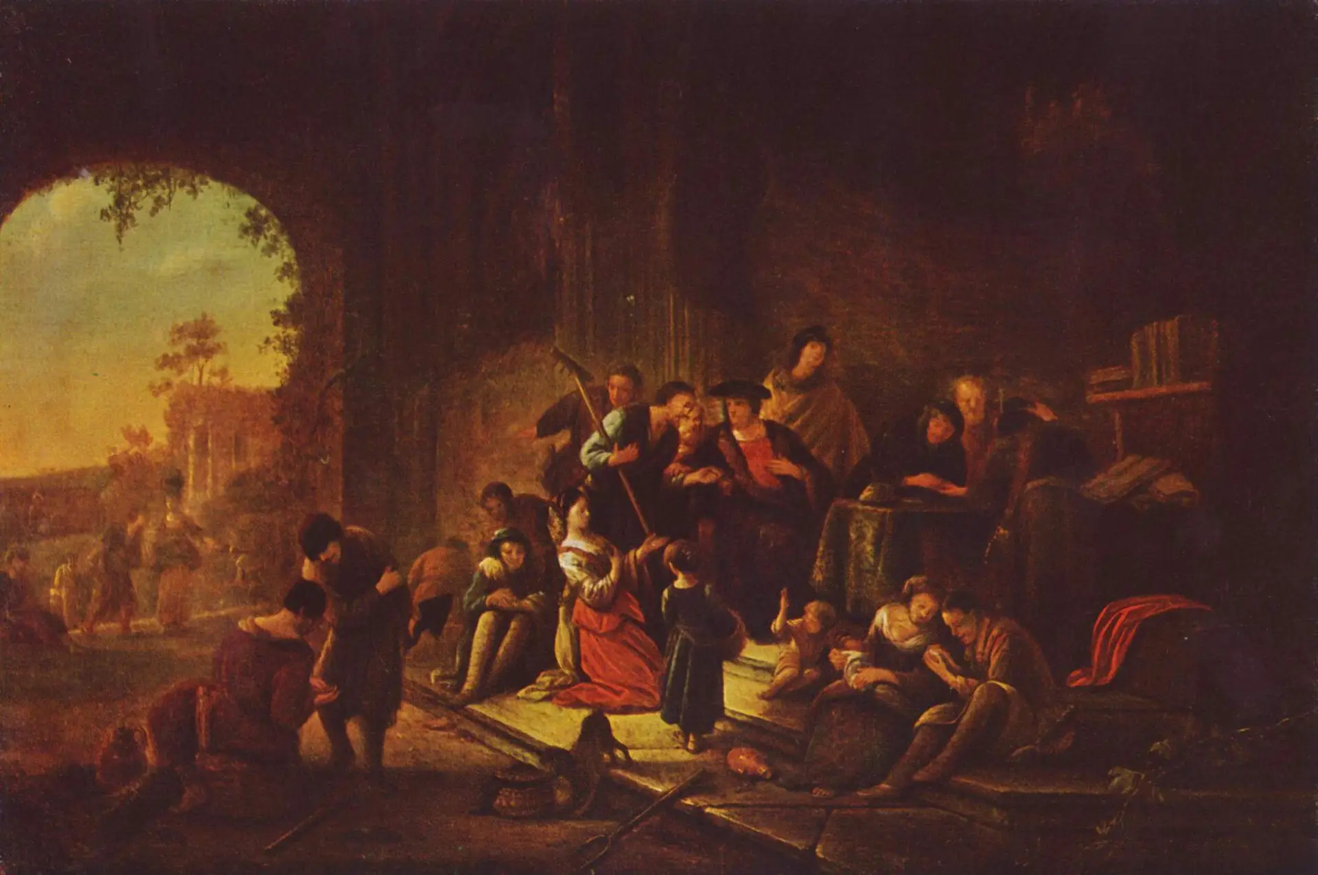 Painting of the parable, by Jacob Willemszoon de Wet, mid-17th century